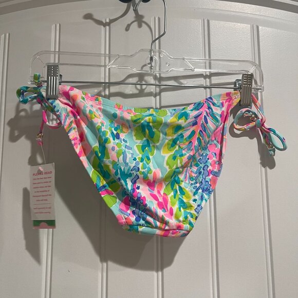 Lilly Pulitzer Tropic String Bikini Bottom Catch the Wave - Picture 2 of 4